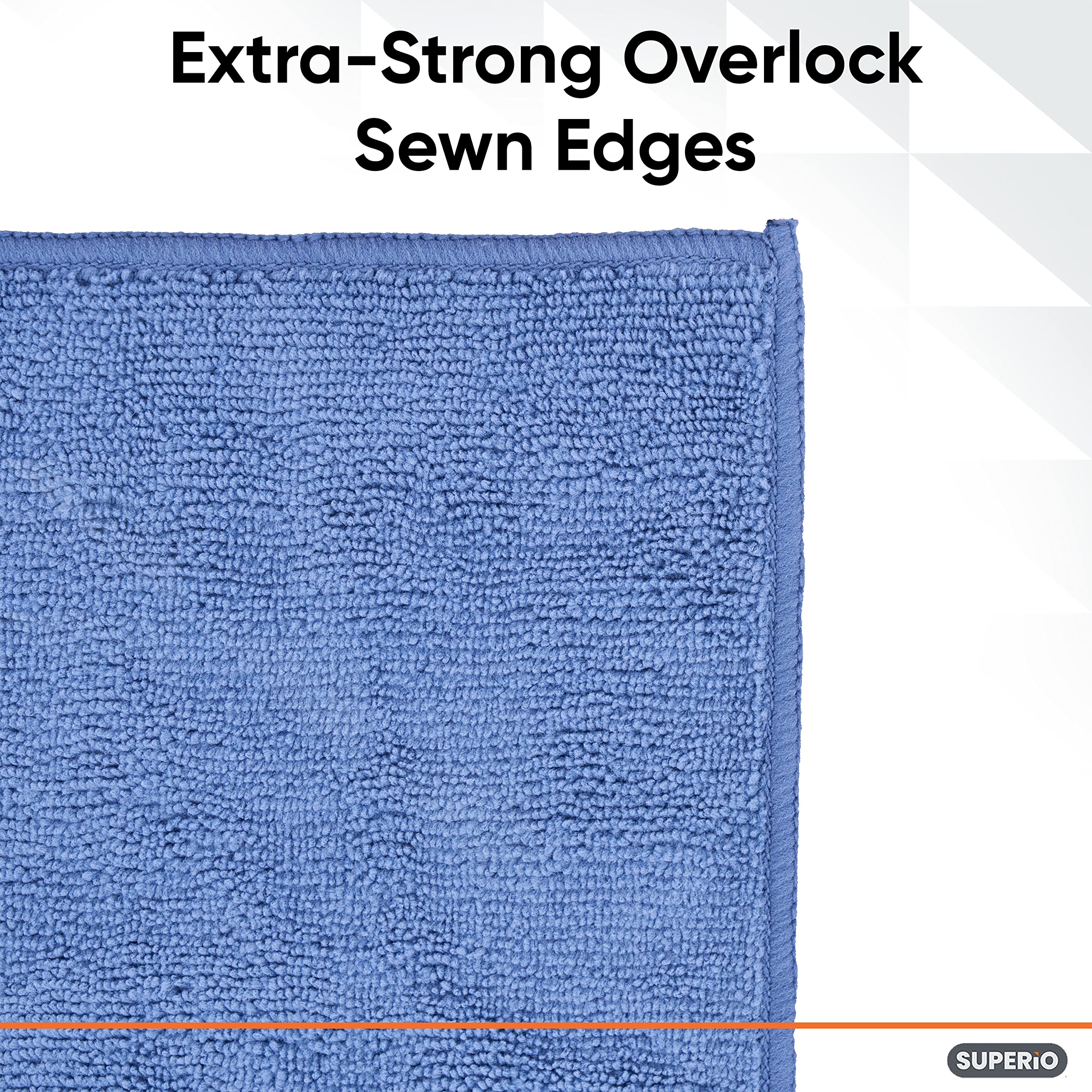 Superio Extra Large Microfiber Squeegee Mop Towel 16