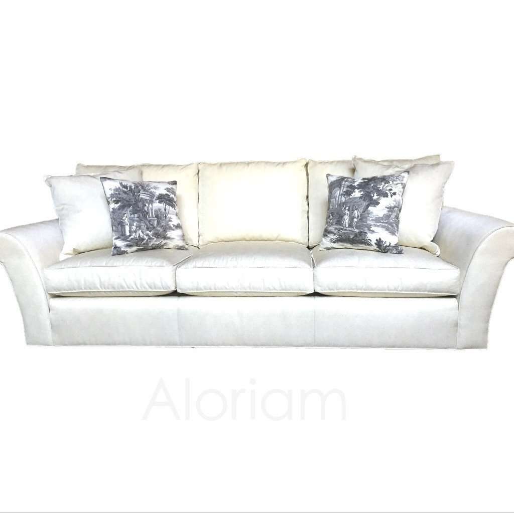 Classical Greek Grand Toile Gray White Pillow Cover - Elegant Home Decor for Living Room, Bedroom & Sofa Cushion