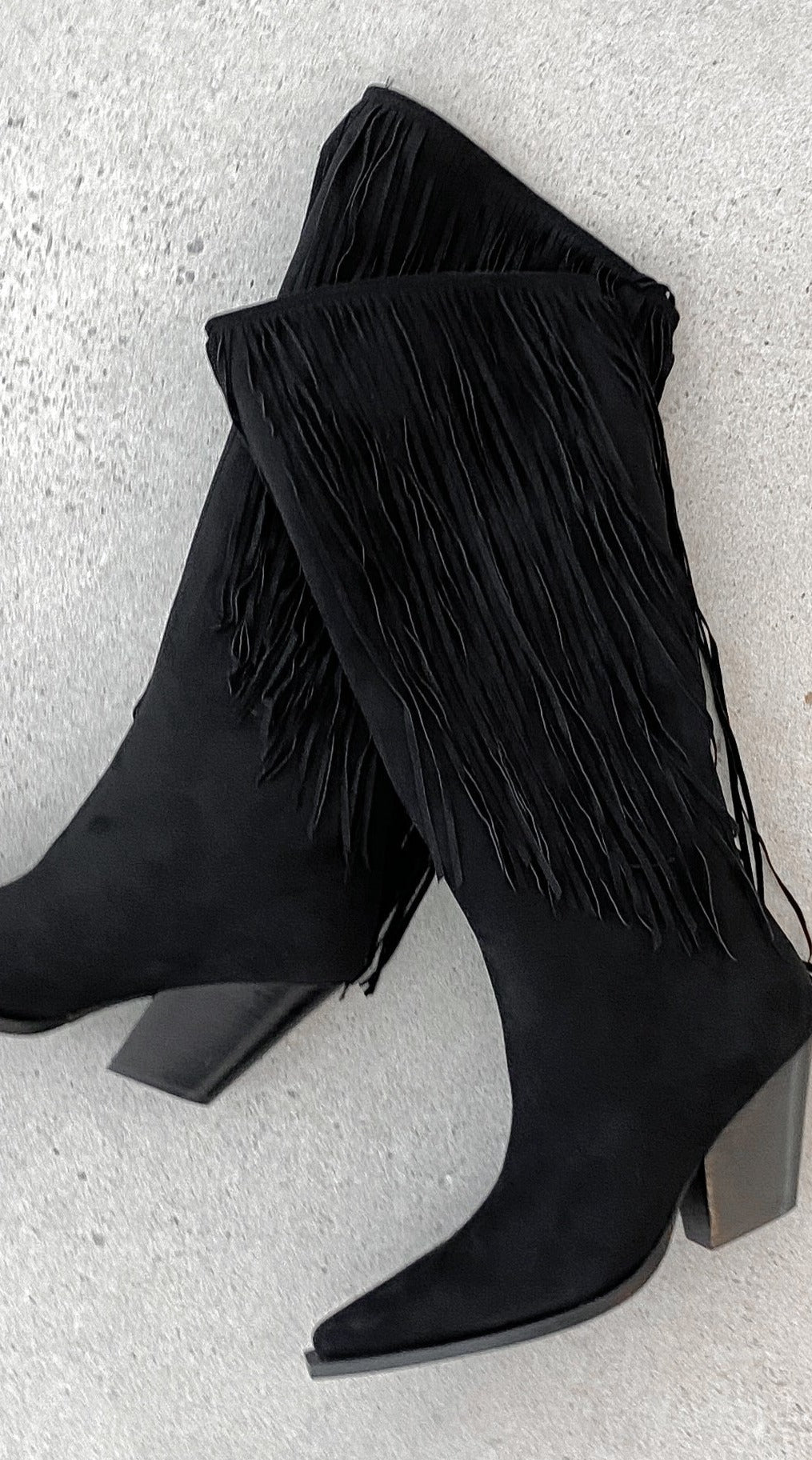 Evette Black Suede Ankle Boots for Women - Comfortable & Stylish Fall/Winter Fashion Shoes - Perfect for Office, Dating & Night Out