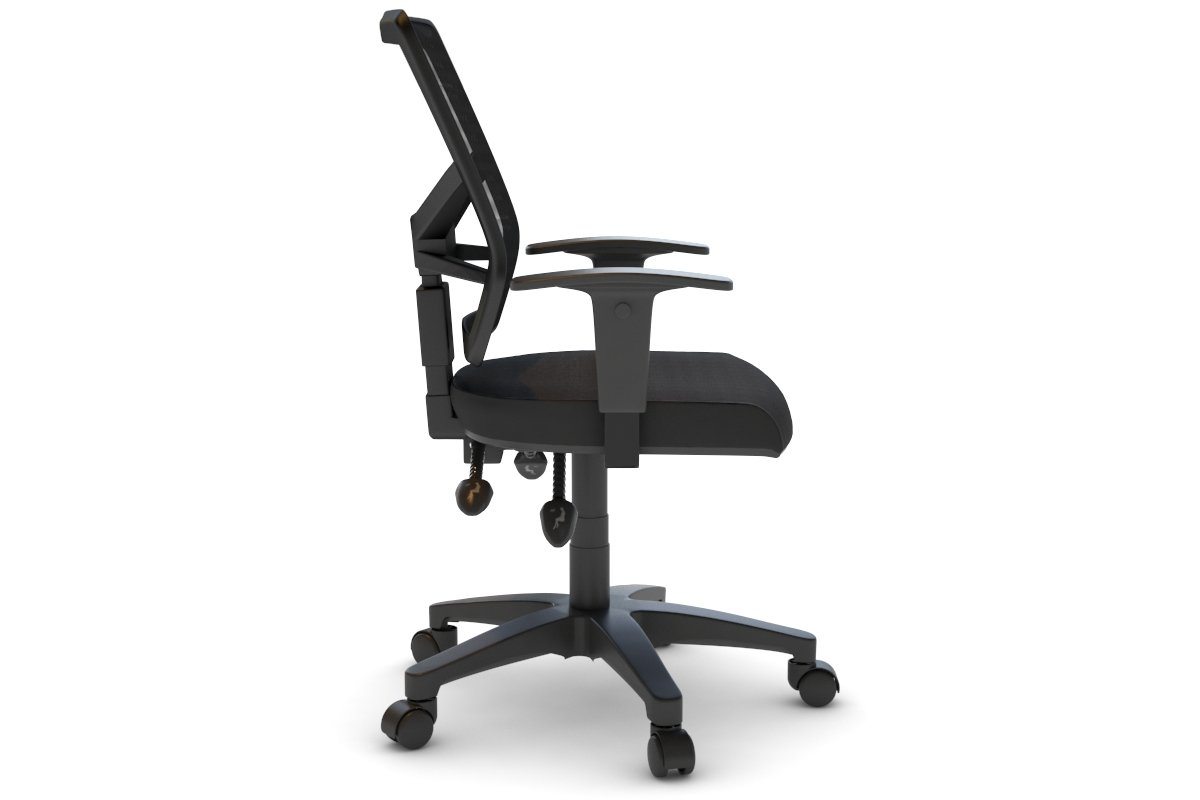Heron Ergonomic Office Chair - Adjustable Mesh Back Support with Lumbar Cushion - Perfect for Home Office, Gaming & Workspace Comfort