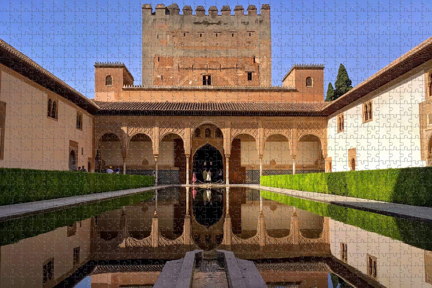 1000 Piece Jigsaw Puzzle for Adults - Spain Alhambra Granada Landscape Art, Premium Travel Souvenir & Home Decor Gift | Perfect for Relaxation, Family Game Night, and Stress Relief