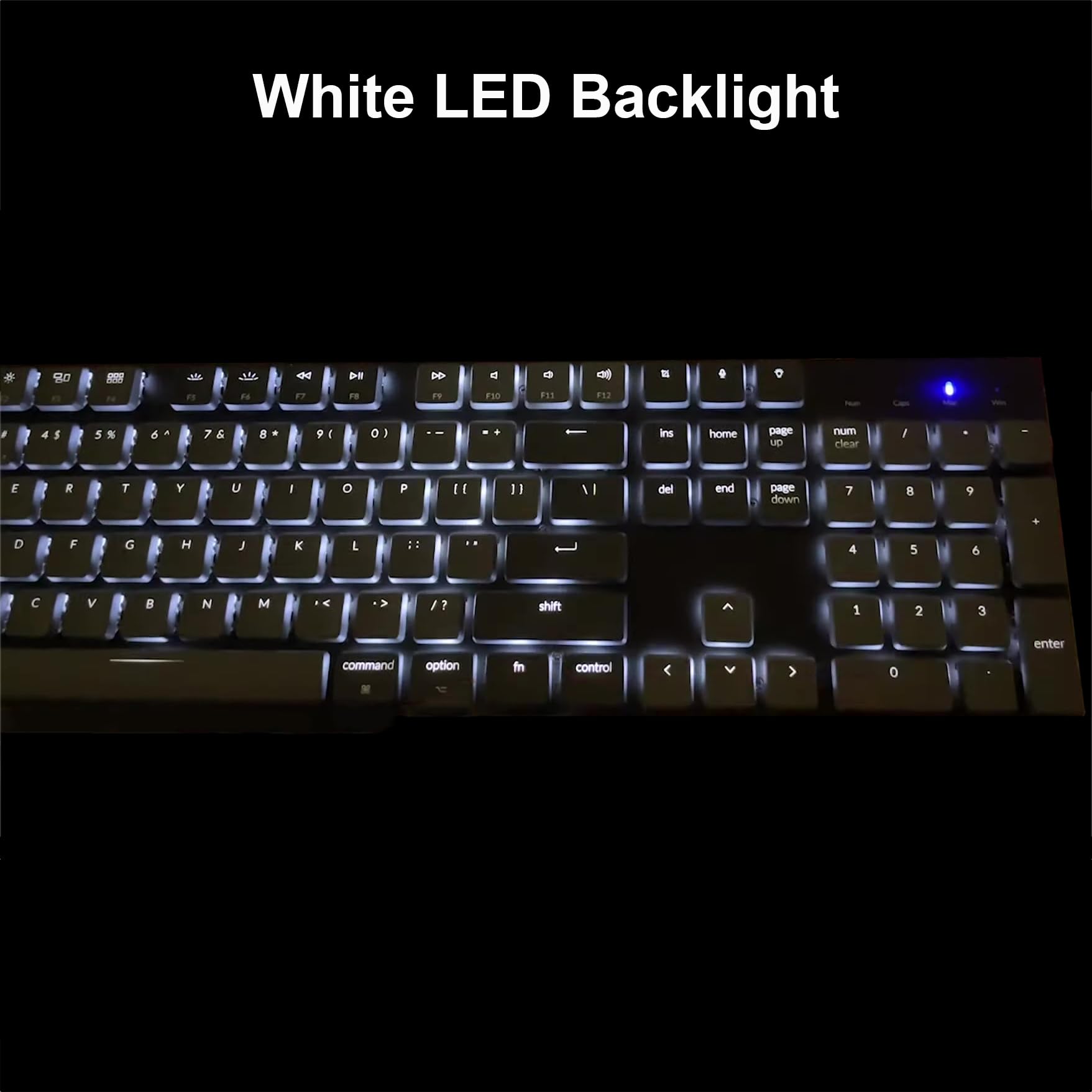 Keychron K5 SE Wireless Mechanical Keyboard - Ultra-Slim 104 Keys, Bluetooth/Wired for Mac/Windows Gaming & Office Use