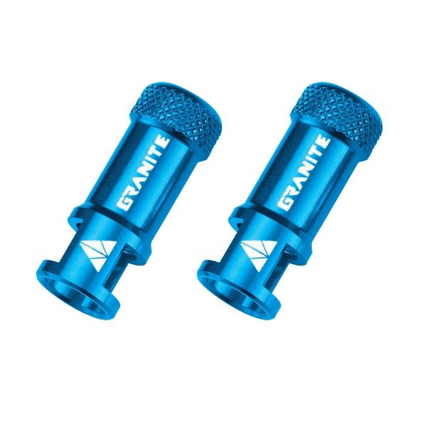 Granite Design Juicy Nipple Valve Caps - Colorful Bike Tire Valve Stem Caps for Mountain & Road Bikes - Perfect Cycling Accessories for Bicycle Maintenance & Customization