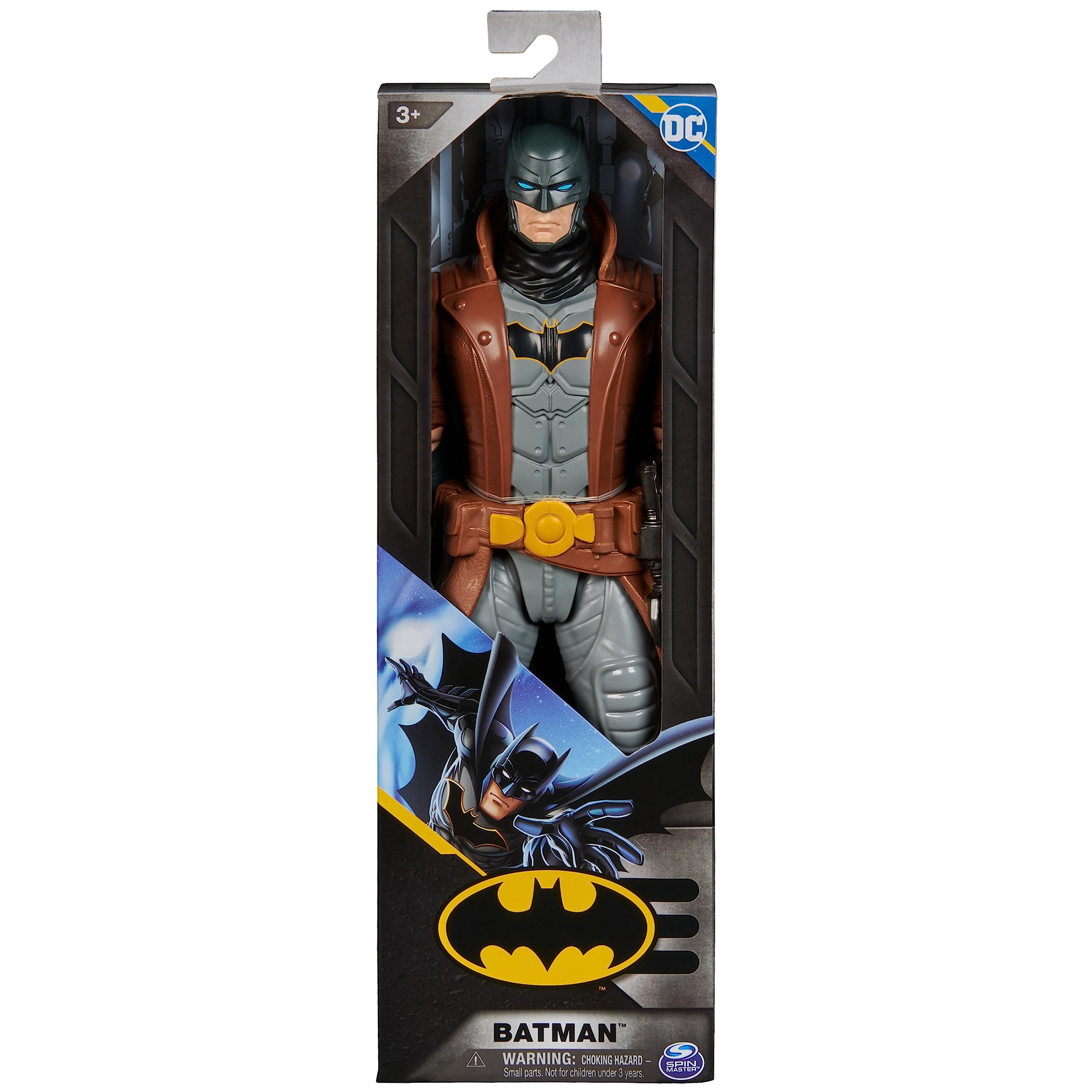 DC Comics Batman 12-inch Action Figure - Collectible Superhero Toy for Kids Ages 3+, Perfect for Birthday Gifts & Superhero Playtime
