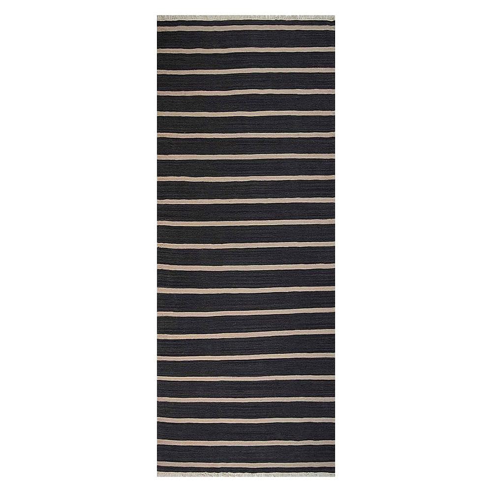 Handmade Flat Weave Kilim Wool Eco-Friendly Area Rugs - 2'6
