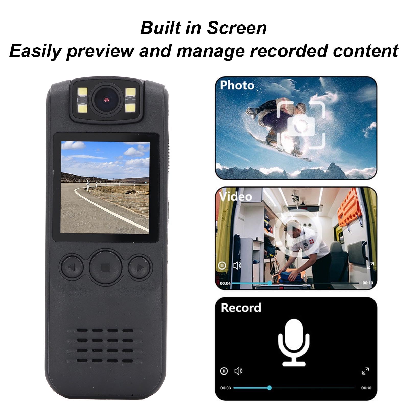 Wireless WiFi Sports Camera - HD 1080P DV Recorder with 180° Rotating Lens for Cycling, Home Security & Outdoor Adventures | Perfect for Action Shots, Vlogging & Surveillance