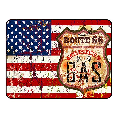 Premium Neoprene Stars and Stripes Mouse Pad - Non-Slip Gaming & Office Desk Mat - Patriotic USA Flag Design for Computer, Laptop & Workspace Accessories