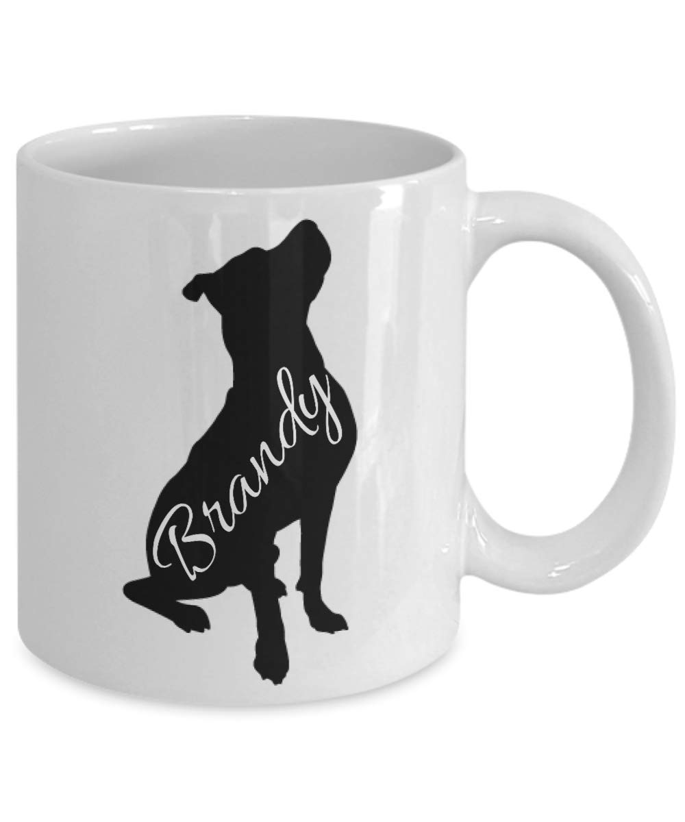 Custom Pitbull Coffee Mug - Large Personalized Pitbull Lover Cup for Pitbull Mom or Dad | Perfect Gift for Dog Lovers & Coffee Enthusiasts | Ideal for Home, Office & Gifts