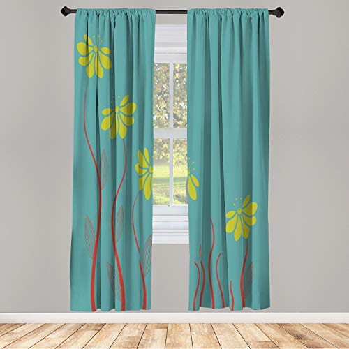 Teal Yellow