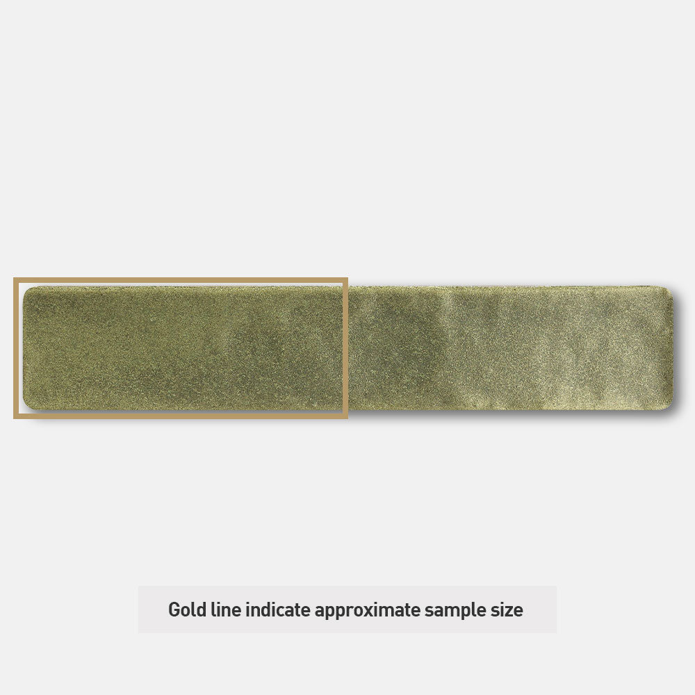 Handmade Mykonos Sage Green 50X250mm Zellige Matte Subway Tile - Perfect for Kitchen Backsplash, Bathroom Walls & Mediterranean-Inspired Home Decor