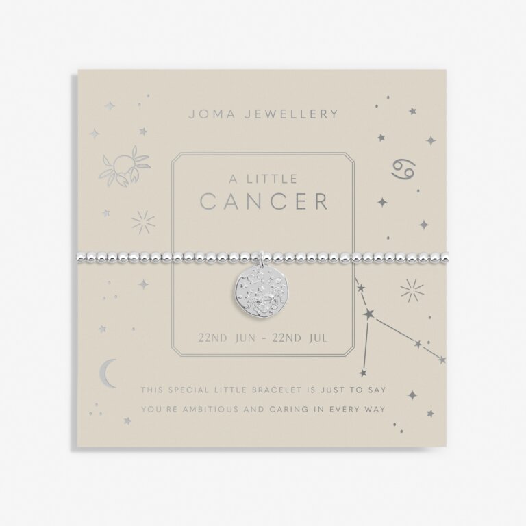 Joma Jewelry Zodiac Bracelet for Cancer - Elegant Horoscope Charm Bracelet for Women - Perfect Birthday Gift & Everyday Wear for Cancer Sign Lovers