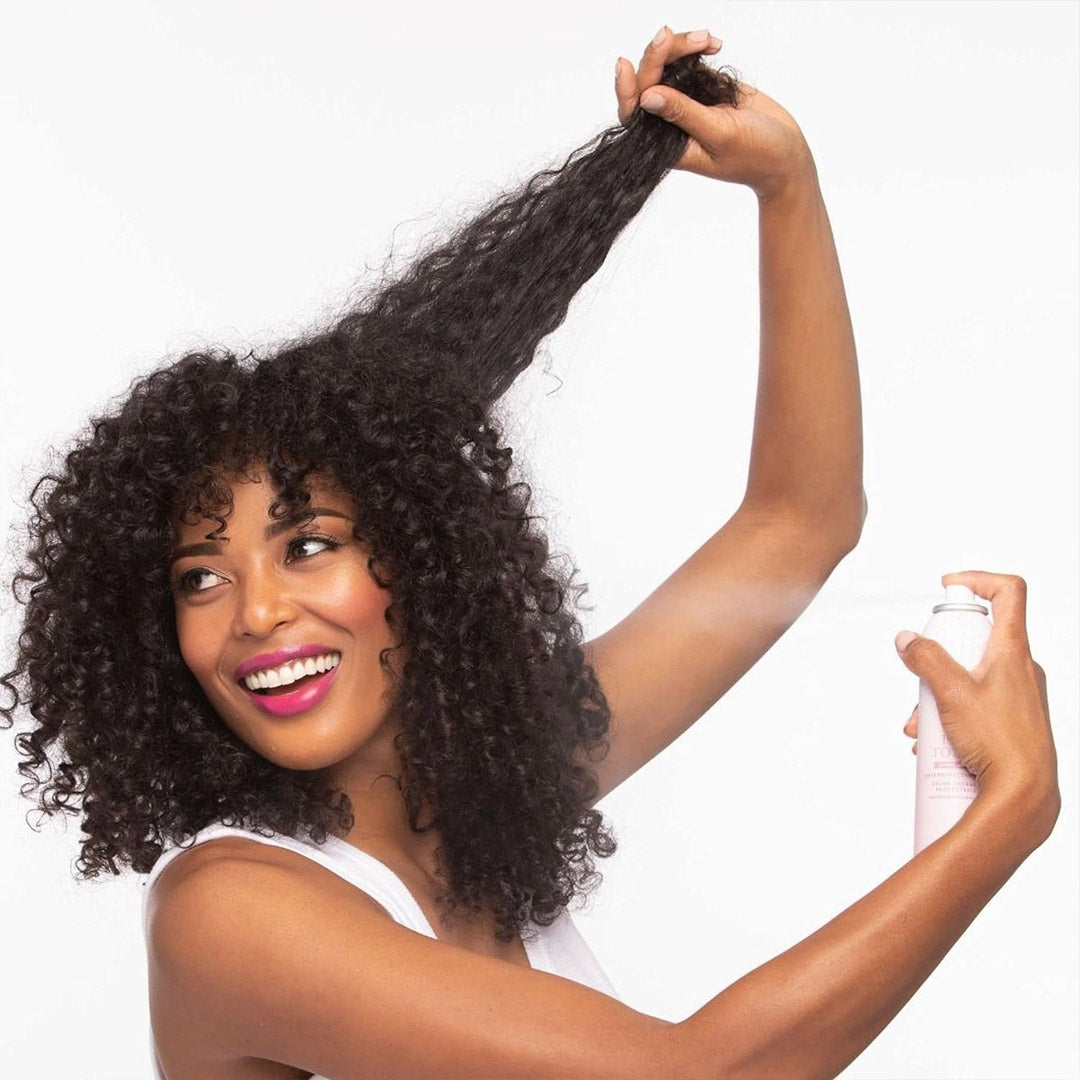 Drybar Hot Toddy Heat Protectant Mist 130g - Thermal Styling Spray for Frizz Control & Shine - Perfect for Blowouts, Flat Irons & Curling Wands