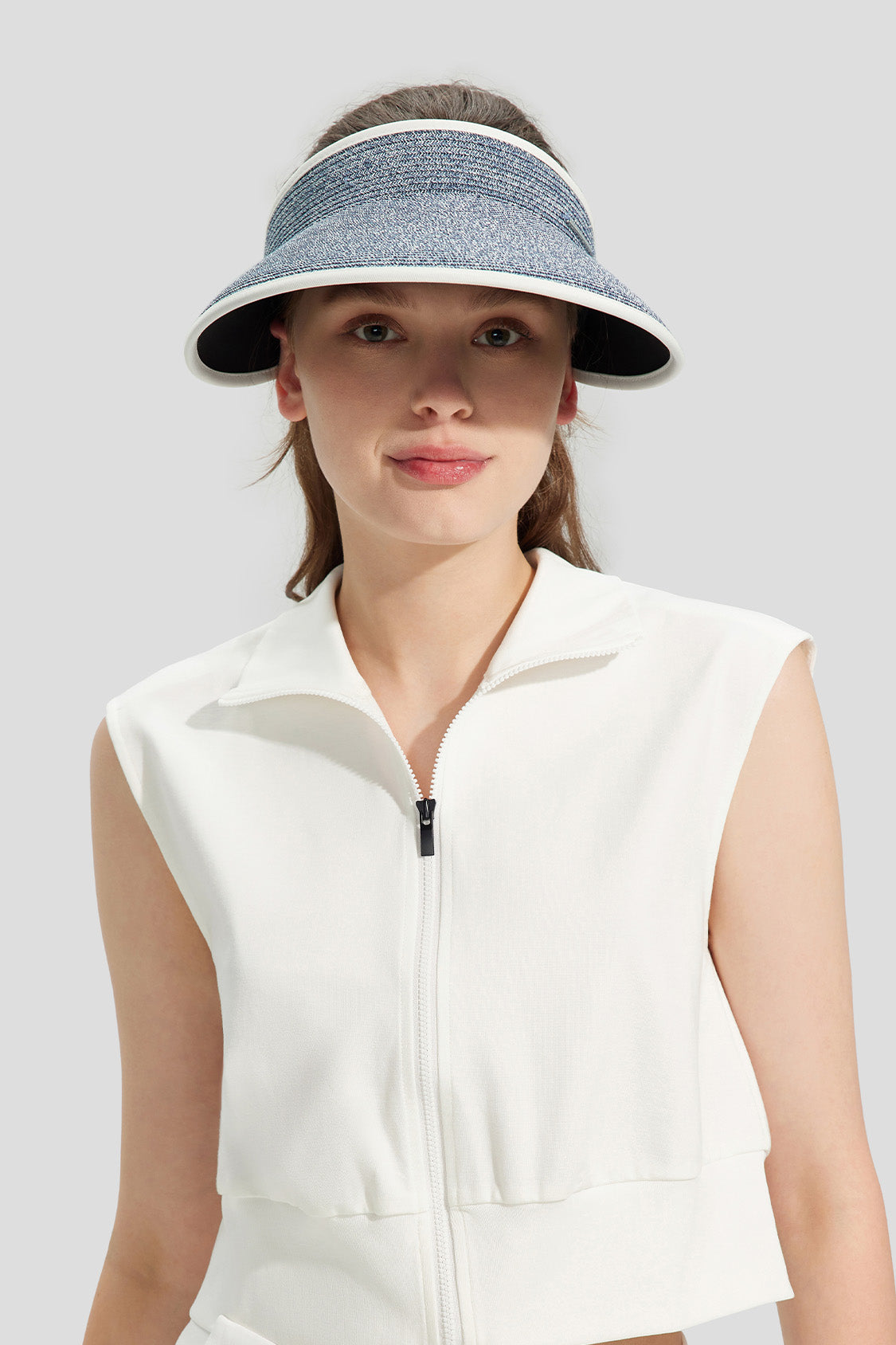 Raffia Women's Straw Sun Hat UPF50+ Wide Brim Beach Hat for Summer Outdoor Activities - Perfect for Beach, Pool, Gardening, and Travel