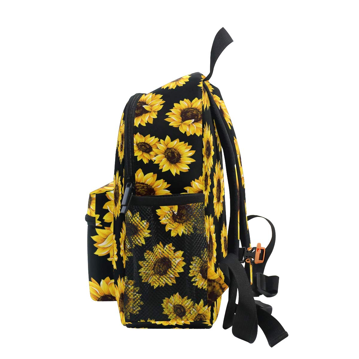 **Sunflower Backpack for Girls - Cute Yellow Floral Toddler Backpack for Preschool, Nursery, Travel & School | Perfect for Daycare, Outings & Daily Use**