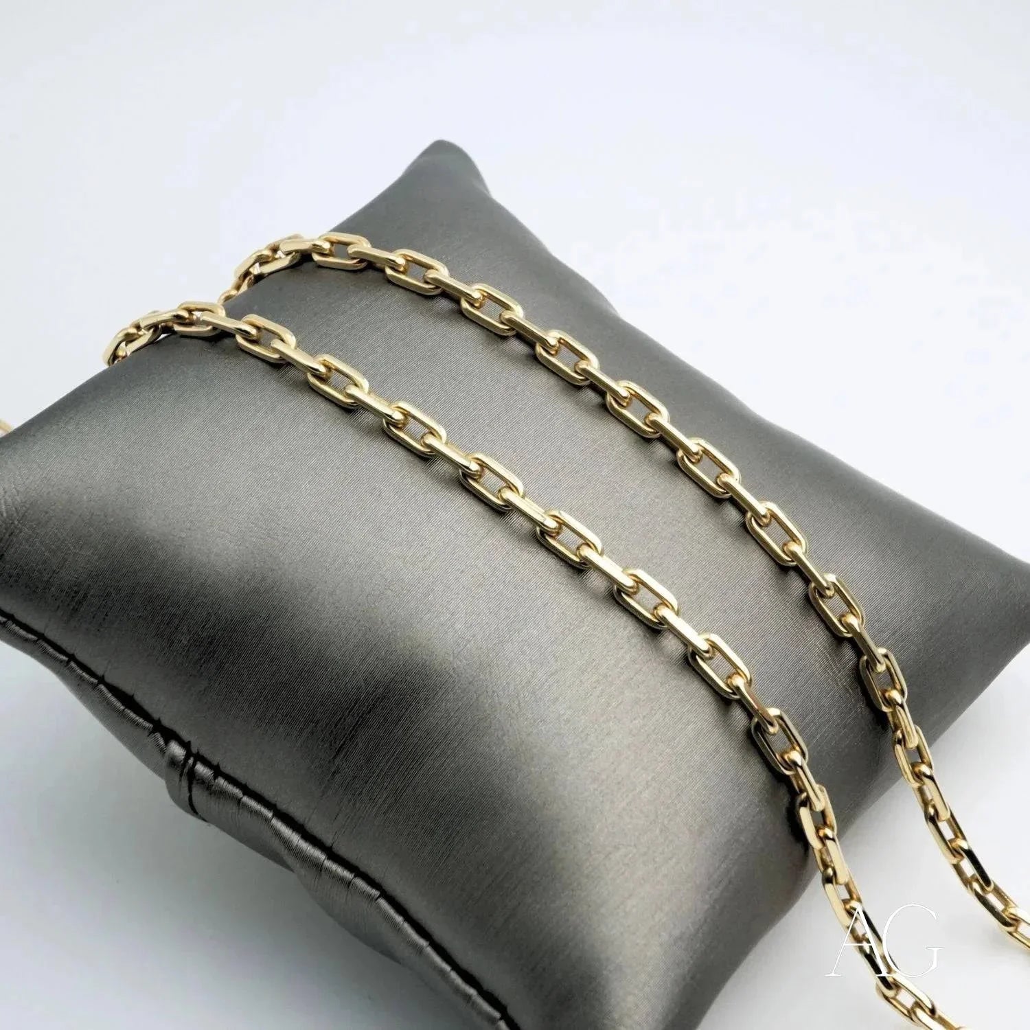 18K Gold Diamond Cut Chain Necklace for Women - Elegant & Durable Jewelry for Parties, Weddings & Everyday Wear