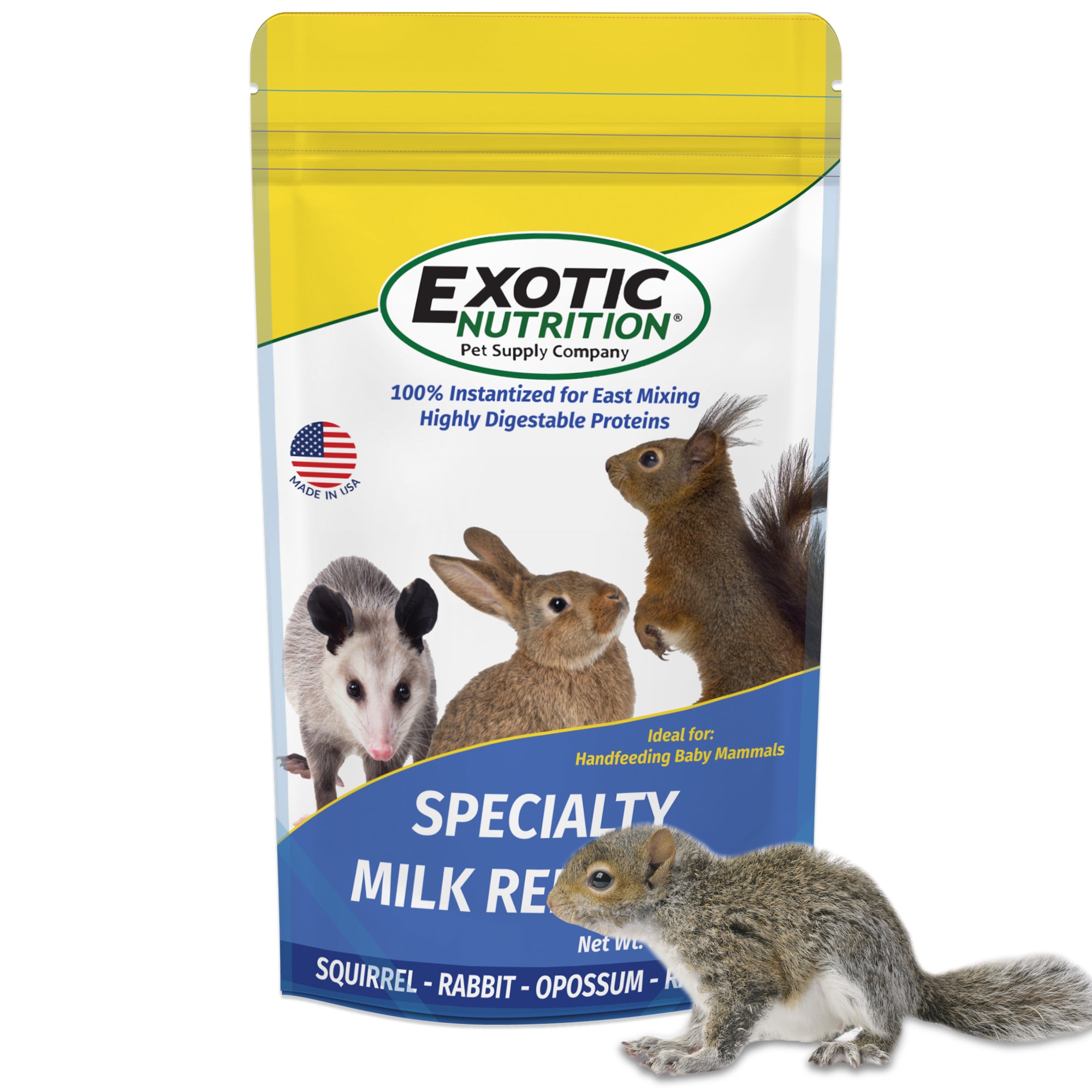 Premium Goat Milk Replacer Powder for Newborn Puppies & Kittens - Easy Digest Formula for Orphaned Pets, Weaning & Supplement Feeding - Vet Recommended Nutrition for Growing Animals