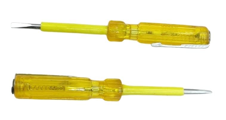 ESPtronics 2-Piece Line Tester Electrical Screwdriver Set - Professional Voltage Detector for Electronics & Electrical Work - Ideal for DIY Home Repairs, Circuit Testing, and Electrical Maintenance
