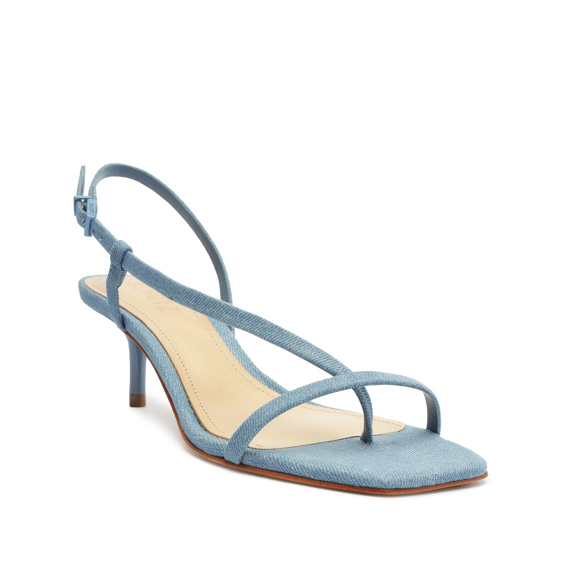 Heloise Women's Denim Sandals - Comfortable Strappy Summer Sandals for Beach, Walking & Casual Outfits