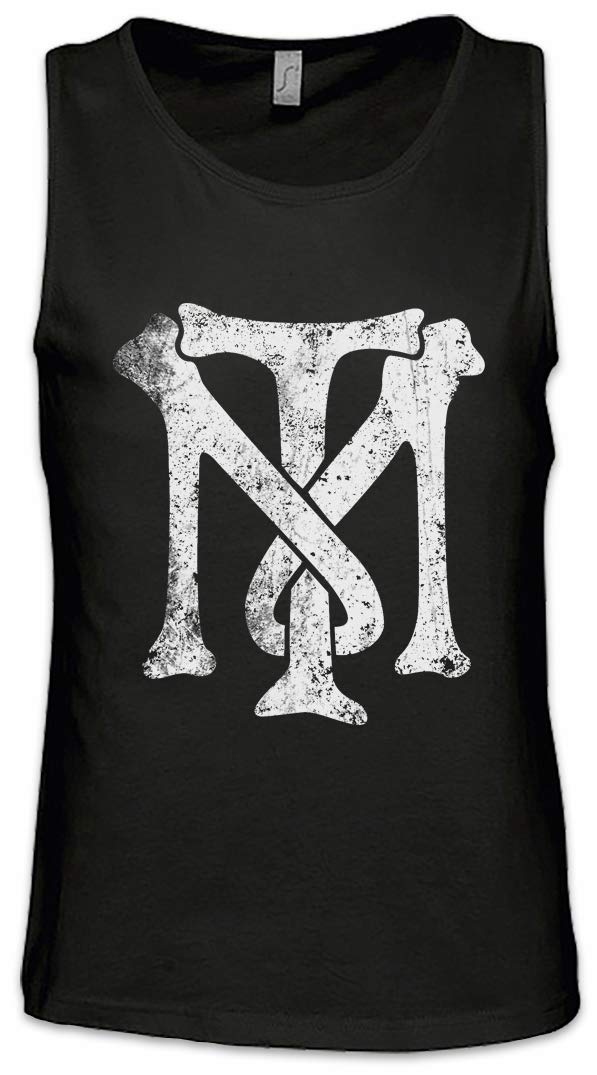 Urban Backwoods Tony Montana TM Logo Men's Tank Top - Gym Workout Shirt for Men - Perfect for Bodybuilding, Running & Streetwear Fashion