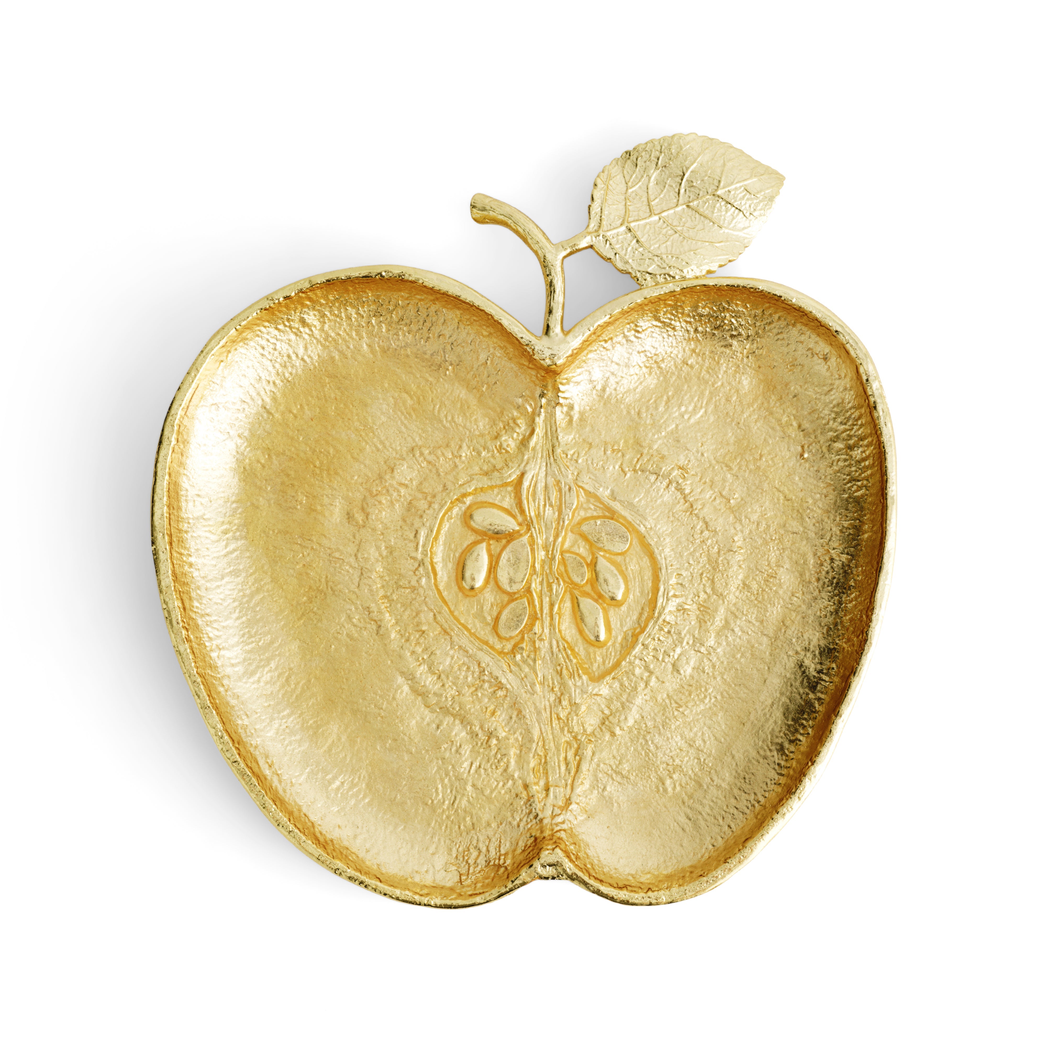 Apple Plate - Premium Ceramic Fruit Serving Dish for Healthy Snacks, Desserts & Party Platters - Perfect for Home, Kitchen & Entertaining