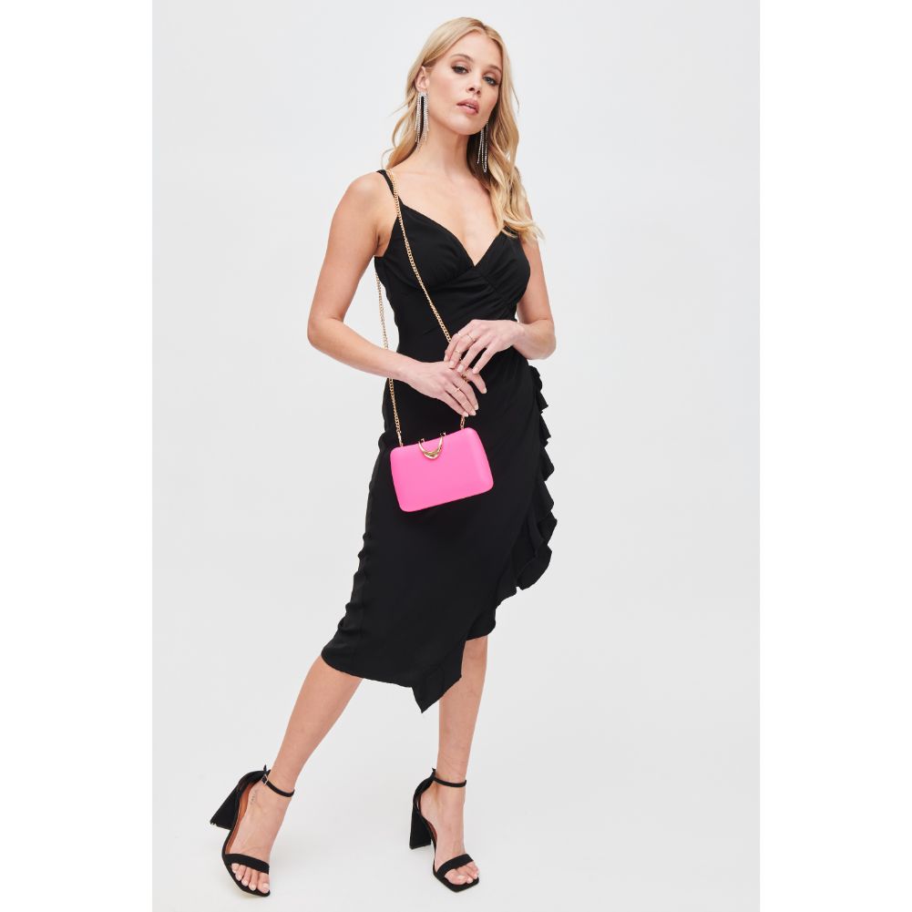 Elegant Traci Evening Bag for Women - Clutch Purse with Wristlet Strap - Perfect for Parties, Weddings & Special Occasions