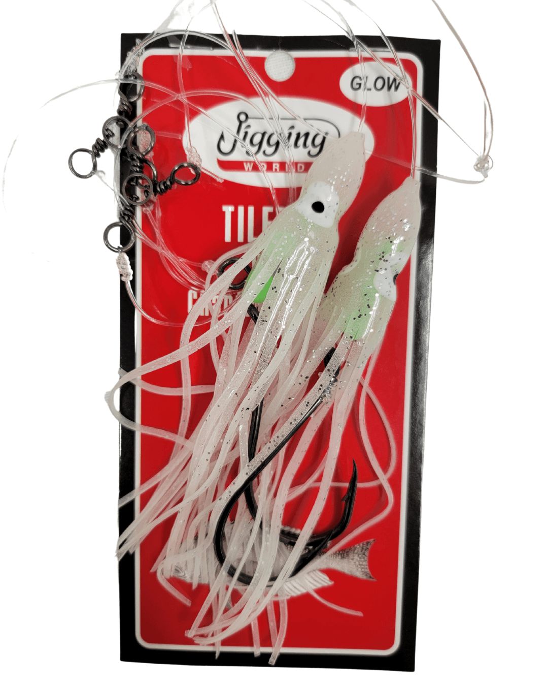 Jigging World Tilefish Hi Lo Rigs - Premium Saltwater Fishing Rigs for Tilefish & Bottom Fish - Perfect for Deep Sea Fishing & Offshore Angling