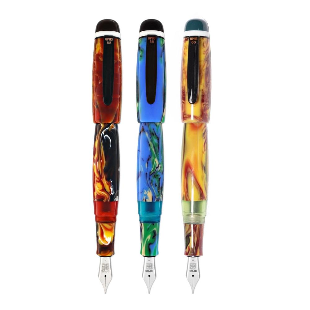 Opus 88 Bela Fountain Pen - Premium Japanese Eyedropper Fountain Pen with Jowo Nib for Smooth Writing - Perfect for Calligraphy, Journaling & Gift Giving