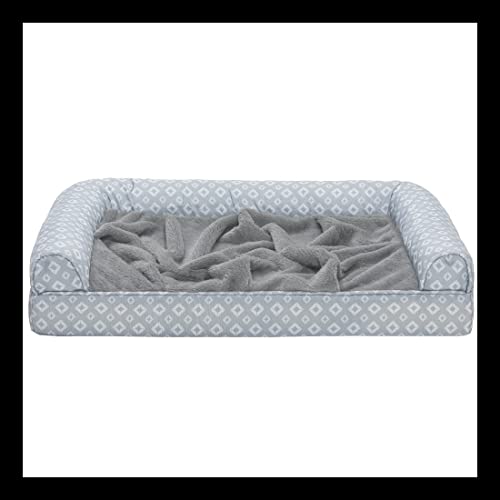Nest Top - Plush & Diamond Print (Gray)