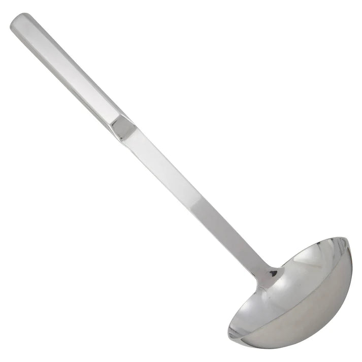 Winco 4 Oz Deep Ladle - Stainless Steel Soup Spoon & Serving Spoon for Kitchen, Cooking, Restaurants & Catering (Model: BW DL)