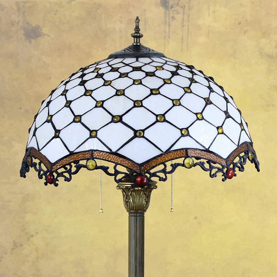 Tiffany Style Floor Lamp - 64