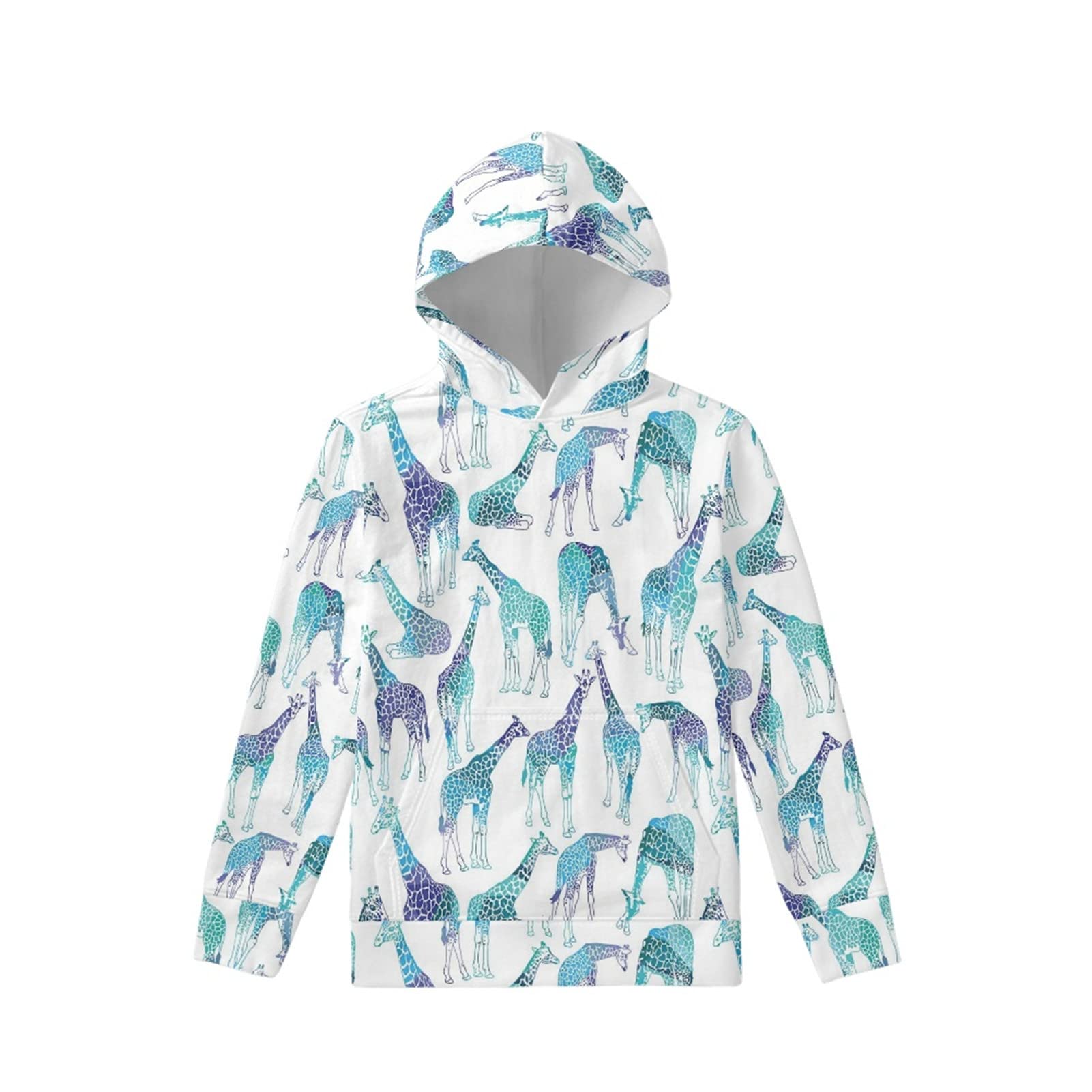 YSTARDREAM Teen Girls' Sweatshirt - Cute Kids Hoodie with Drawstrings & Long Sleeves | Perfect for School, Casual Wear & Outdoor Activities