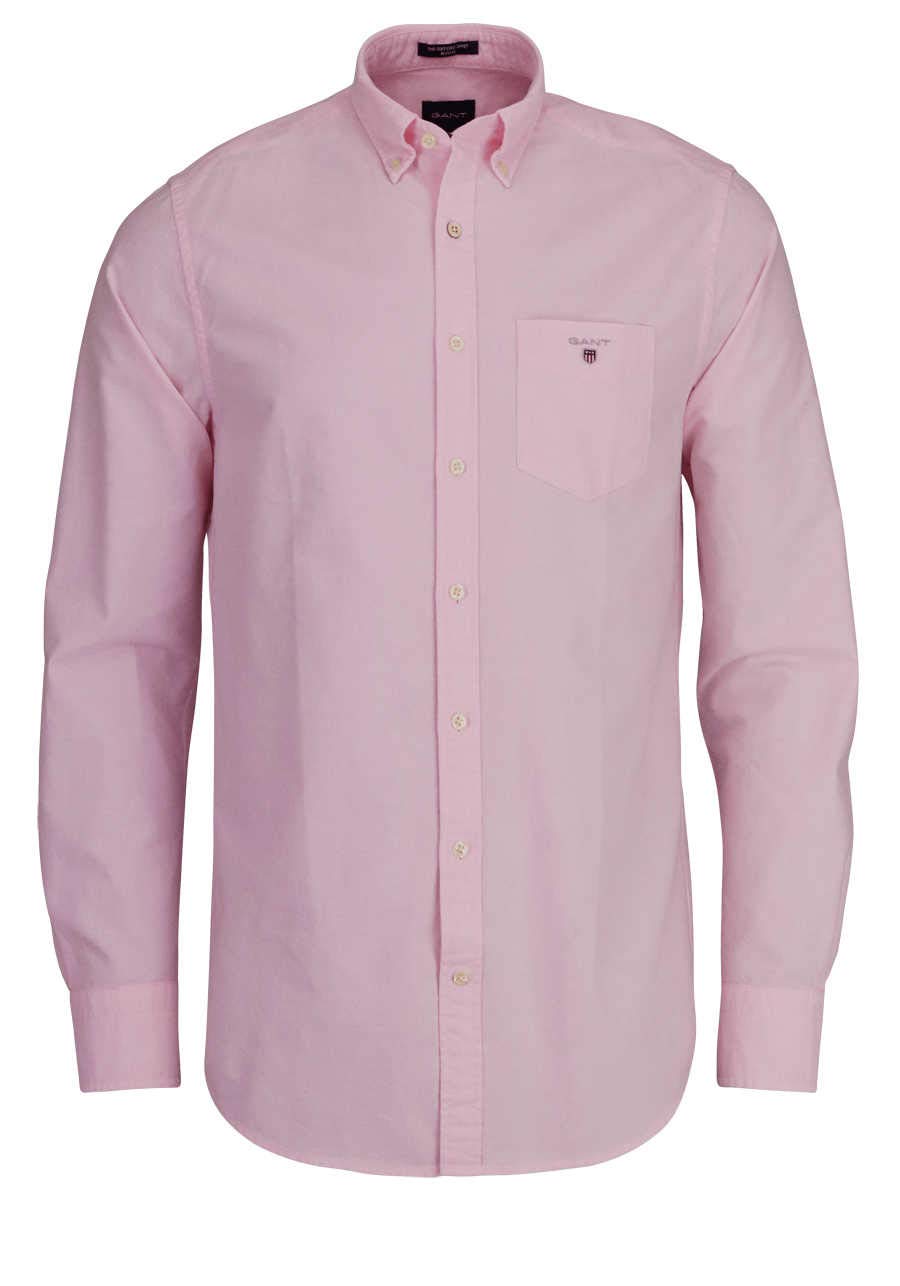GANT Men's Classic Oxford Shirt - 100% Cotton Slim Fit Button Down Dress Shirt for Business & Casual Wear | Office, Date Night & Formal Occasions