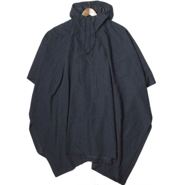 13 BONAPARTE Women's Half Zip Pullover Poncho Sweater - Soft Navy Blue Knitted Cardigan for Fall & Winter | Cozy Lounge Wear, Casual Outfits, Outdoor Activities