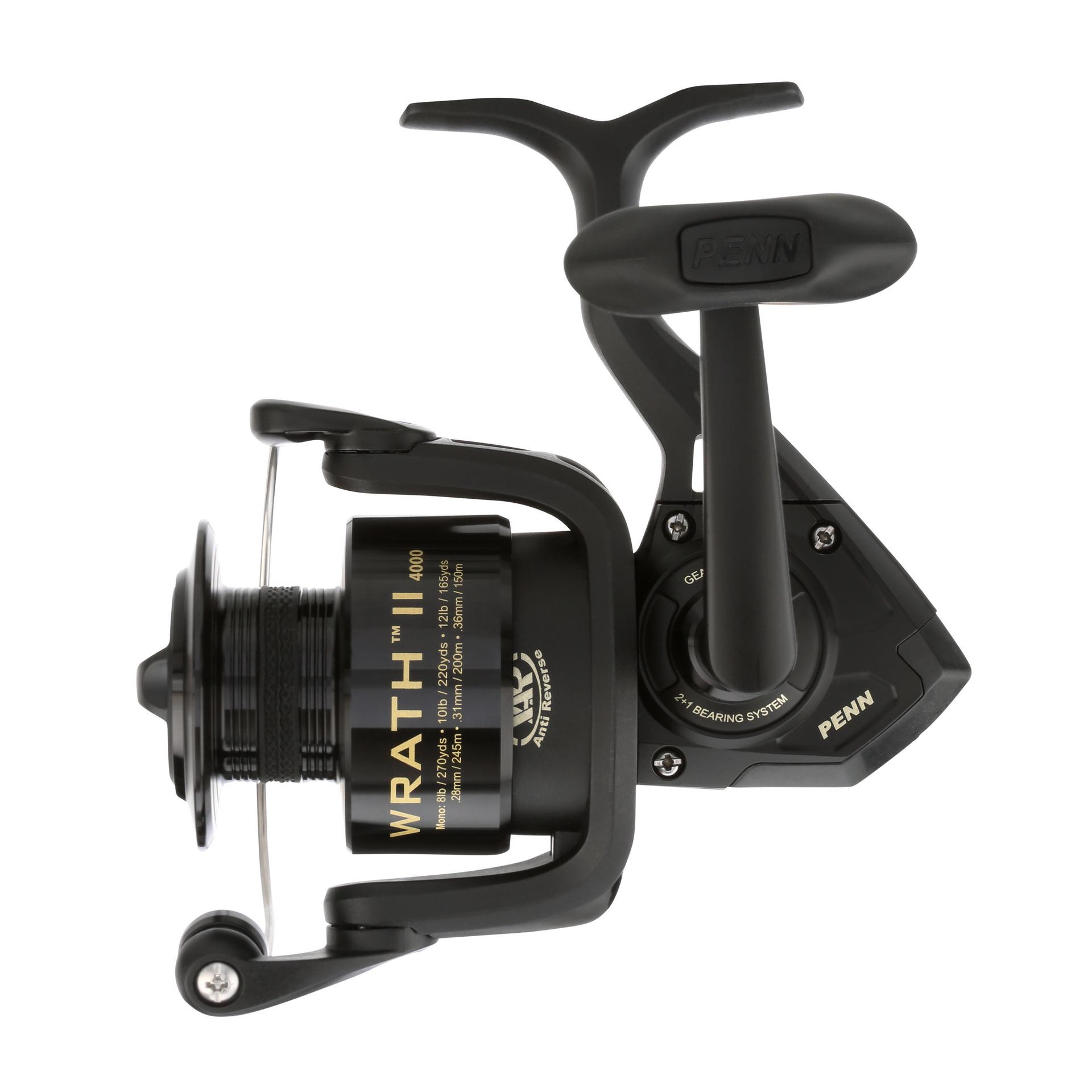 Wrath® II Spinning Reel - High Performance Saltwater Fishing Reel with Smooth Drag System | Perfect for Surf Fishing, Pier Fishing & Offshore Angling