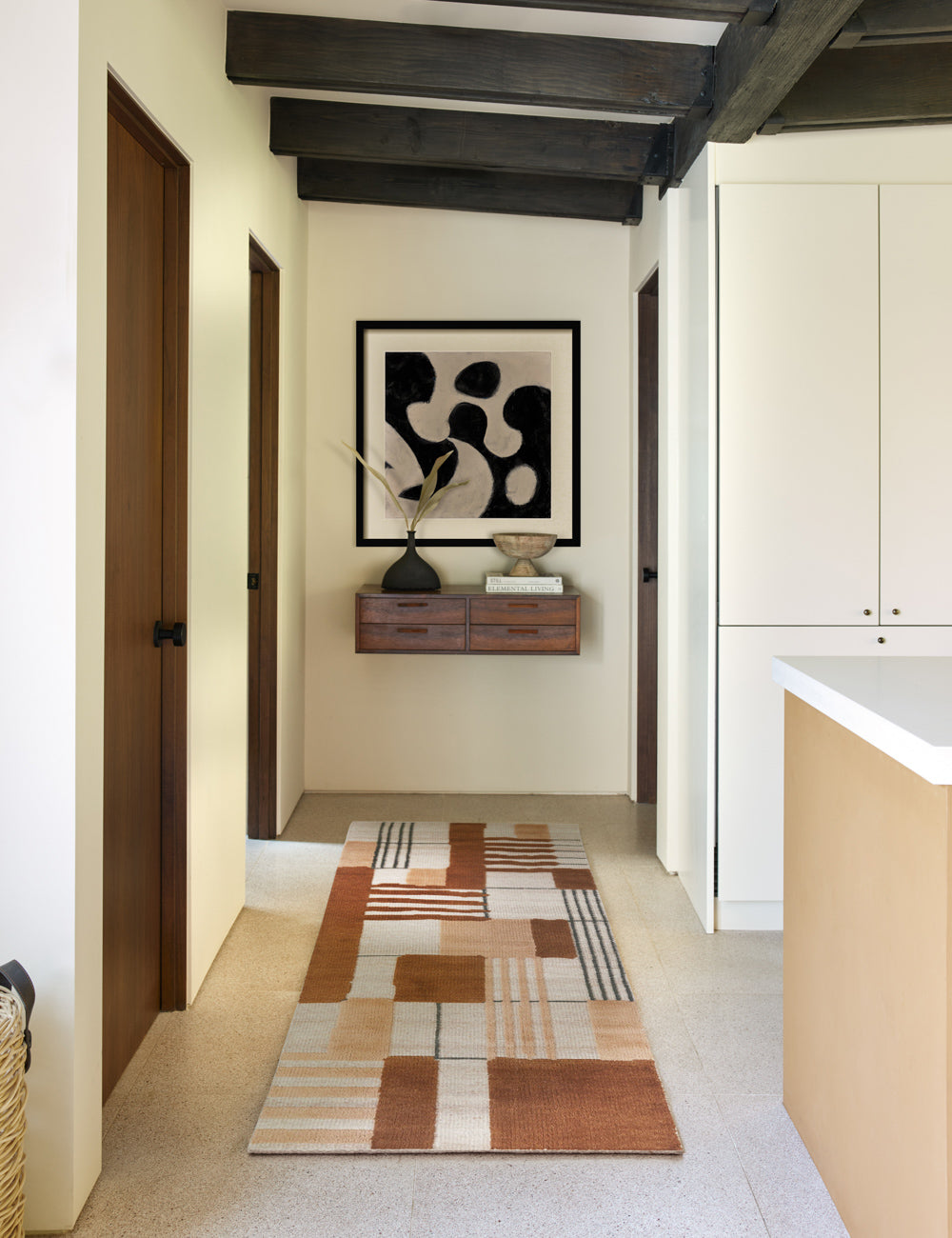 Benita Hand Knotted Wool Rug by Nina Freudenberger - Premium Handmade Area Rug for Living Room, Bedroom & Dining Room Decor