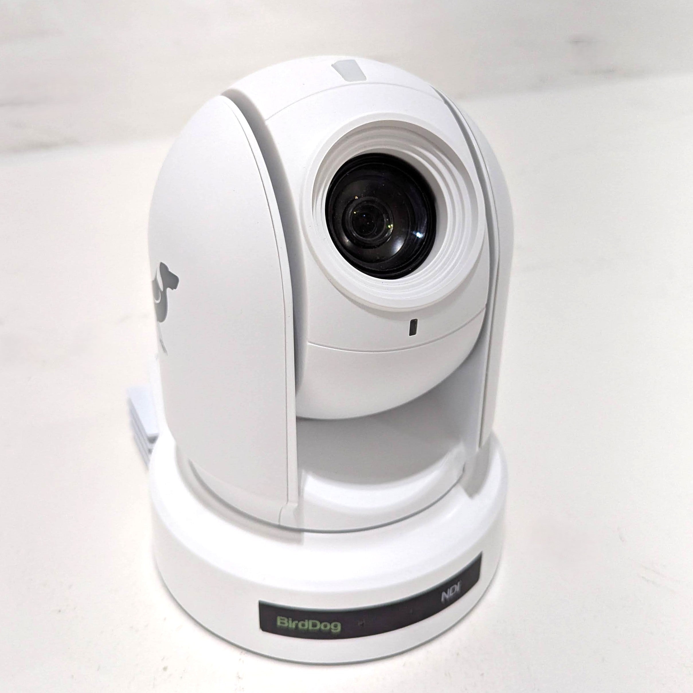 BirdDog Eyes P200 1080p Full NDI PTZ Camera (White) with PTZ Keyboard - Professional Live Streaming & Video Conference Solution for Churches, Schools and Events