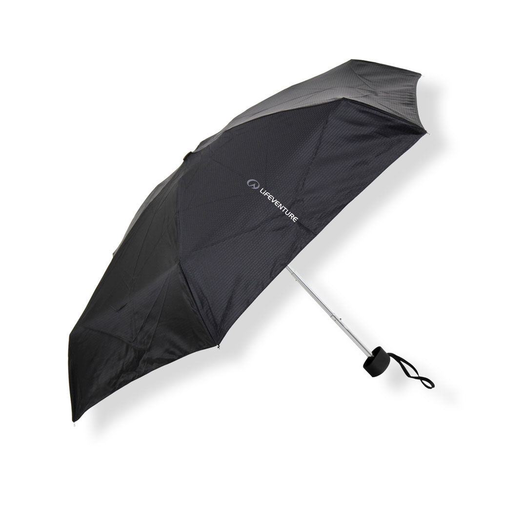 Lifeventure Small Trek Umbrella - Compact & Lightweight Travel Umbrella for Hiking, Camping & Outdoor Adventures - Perfect for Backpacking, Travel & Daily Commute