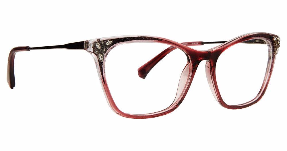Badgley Mischka BMFANTINA Women's Fashion Eyeglasses - Stylish Frames for Work, Reading & Everyday Wear
