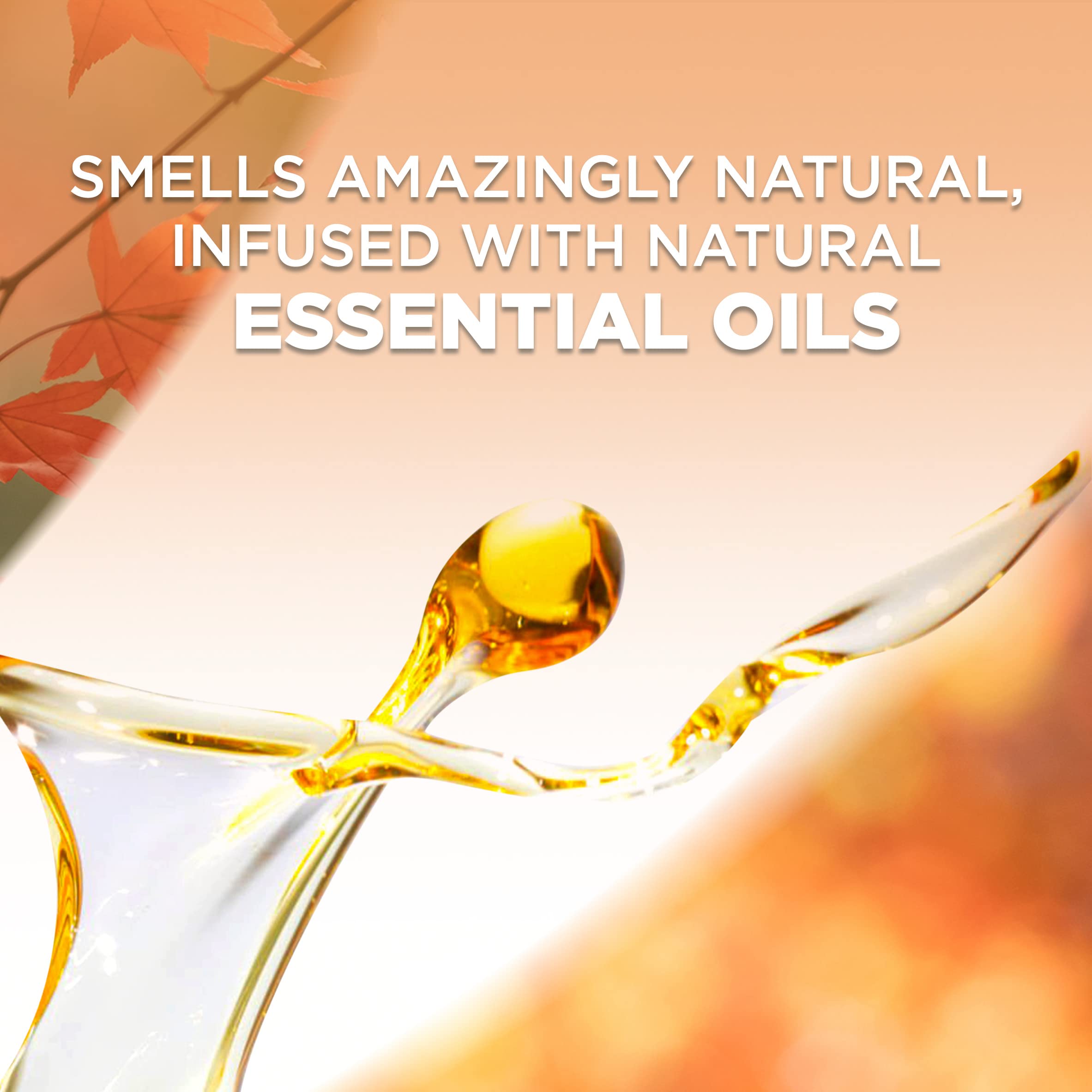 Air Wick Plug-In Scented Oil Refills - Apple Cinnamon Medley (5 Count) | Long-Lasting Air Freshener with Essential Oils | Perfect for Home, Office & Bathroom