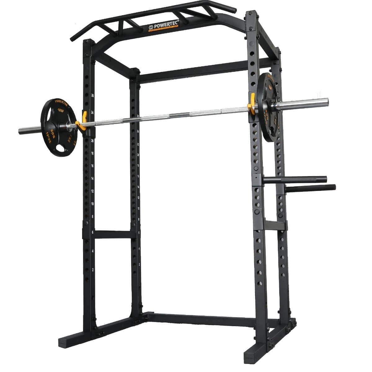 Powertec Workbench Power Rack - Heavy Duty Home Gym Equipment for Strength Training & Weightlifting | Perfect for Garage, Basement & Home Workouts