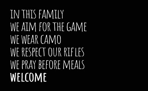 Family Motto Black