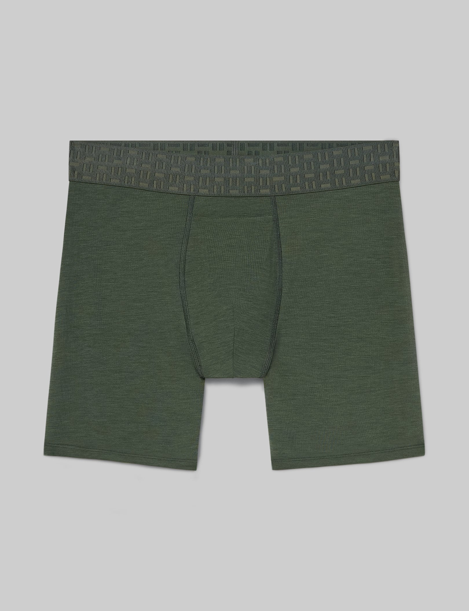 Apollo Mid Length Boxer Brief 6-Pack - Soft Breathable Men's Underwear for All-Day Comfort - Perfect for Workout, Travel & Everyday Wear