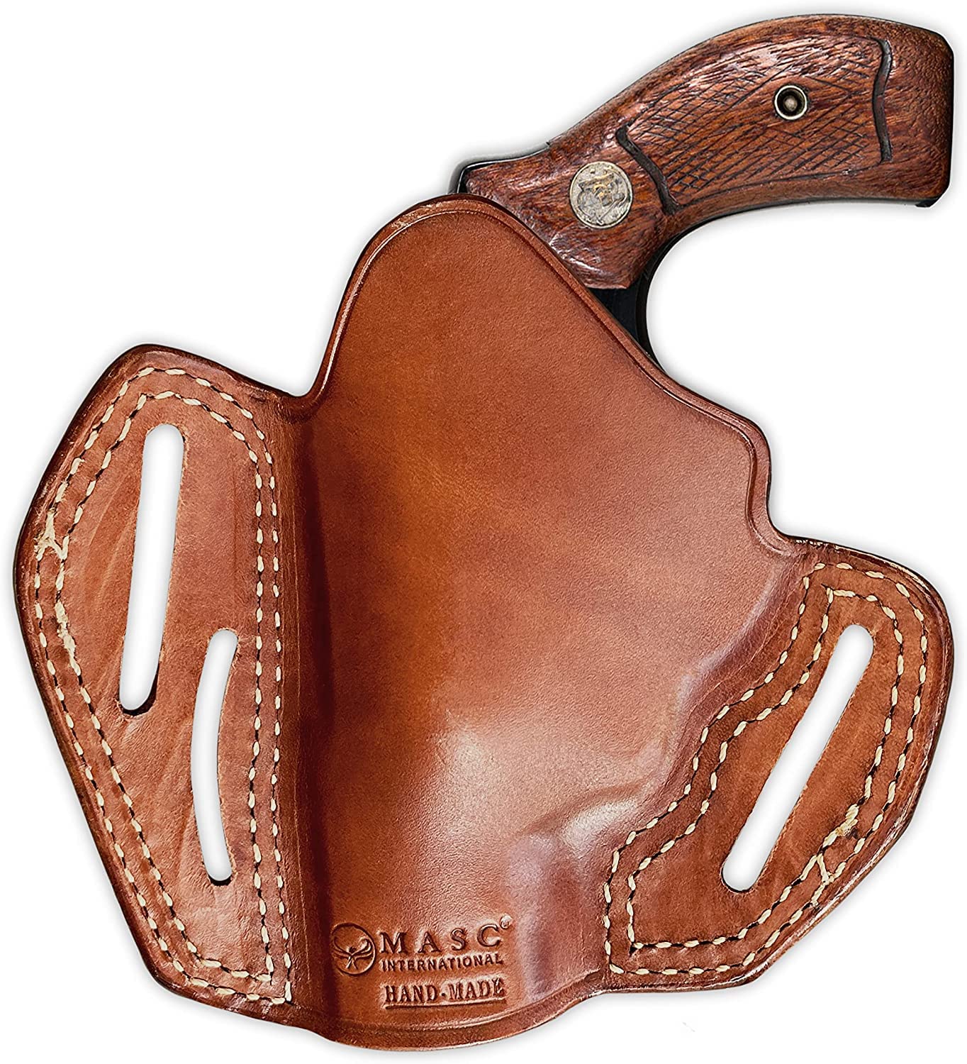Premium Leather OWB Holster for S&W Bodyguard 38 Special 2