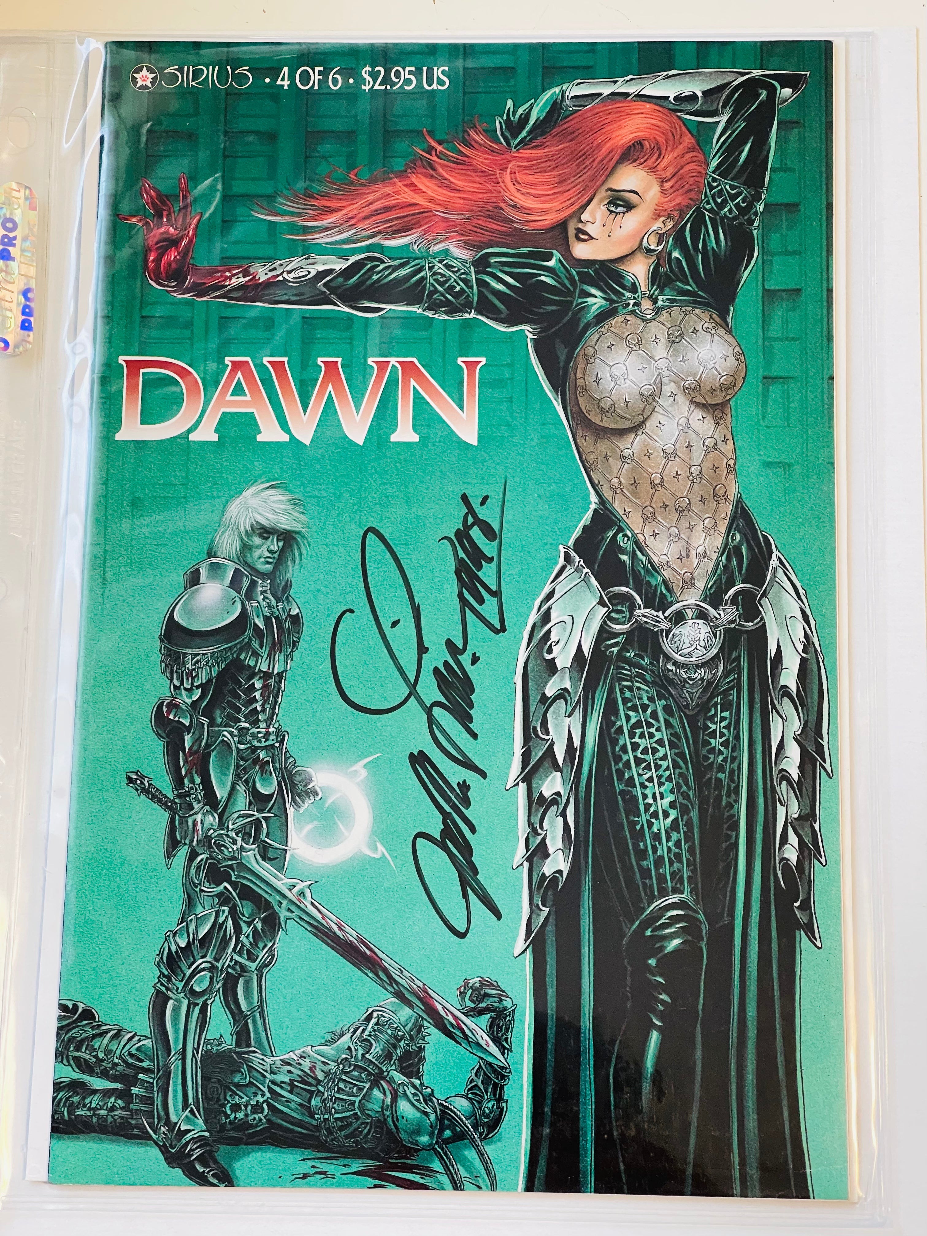Authentic Dawn Comic Autograph by Joseph Michael Lisner - Certificate of Authenticity Included | Perfect for Comic Collectors, Fan Displays & Investment Memorabilia