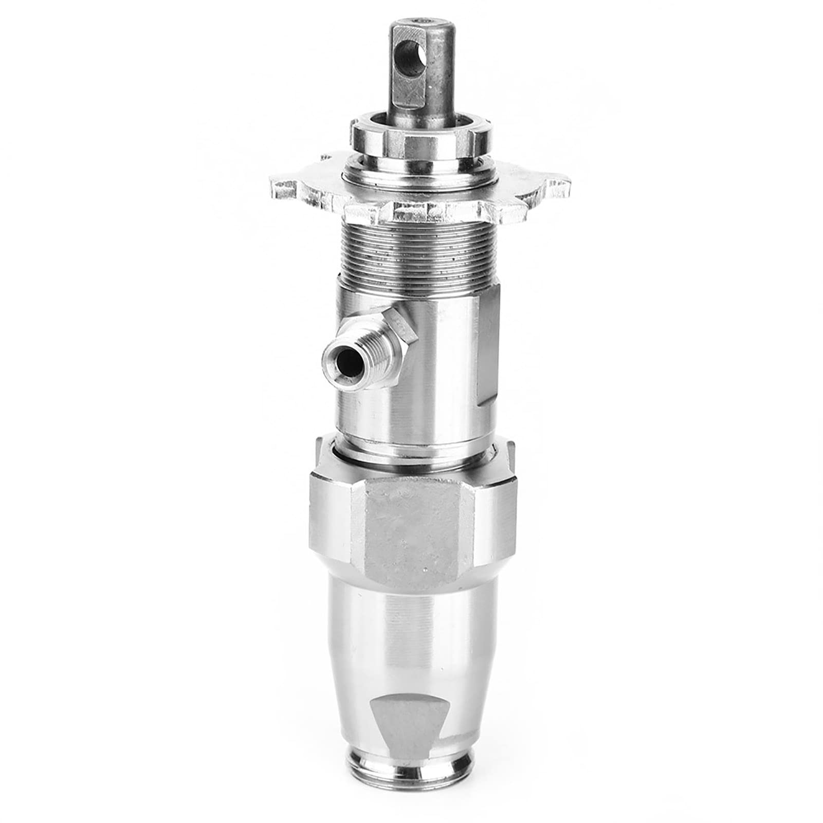 Stainless Steel Airless Paint Spray Pump Replacement with Gasket - Compatible with 390 395 490 495 595 Spraying Machines (1.5cm Inner Diameter) - Ideal for Professional Painting, Home Renovation & DIY Projects
