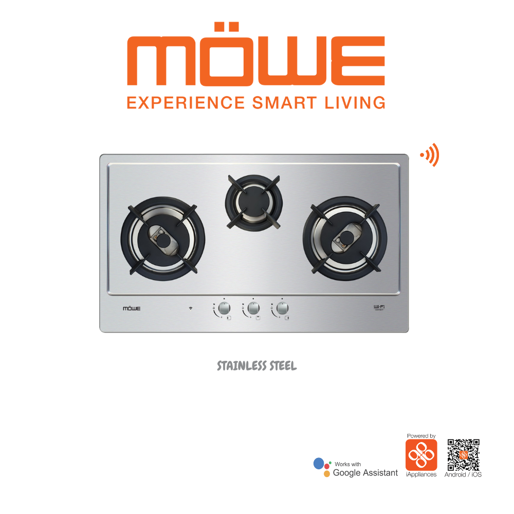 Built-in Smart WiFi Induction Cooker Hob 90cm - Modern Kitchen Appliance for Fast & Safe Cooking | Perfect for Home Chefs & Small Kitchens | Energy Efficient & Easy to Clean