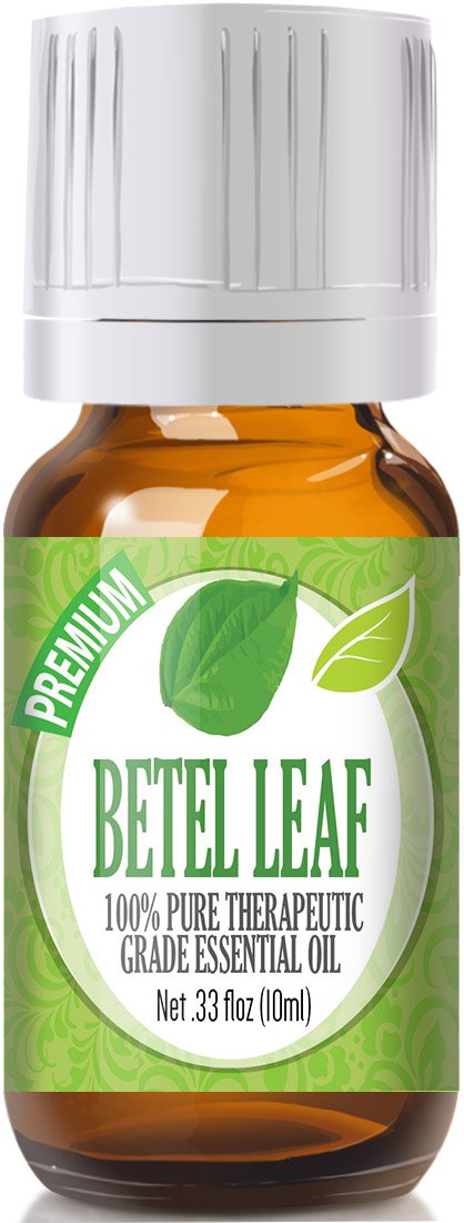 Healing Solutions 100% Pure Betel Leaf Essential Oil - Therapeutic Grade, 10ml - Aromatherapy, Massage & Relaxation Aid
