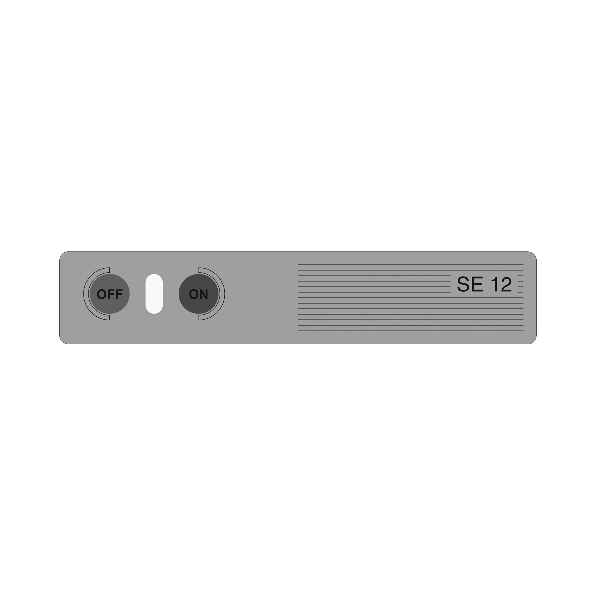28062 On/Off Label Stickers - Durable Vinyl Switch Labels for Electrical Panels & Industrial Equipment (100-Pack) - Perfect for Home, Office & Workshop Organization