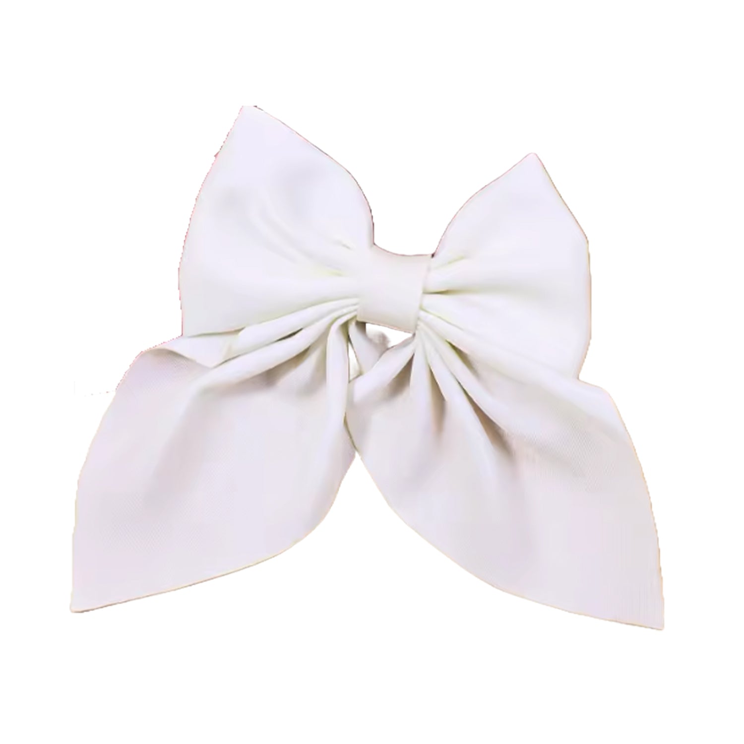 Kennie Rylie Small White Bow Hair Clip for Girls - Cute Hair Accessories for Kids, Women & Teens - Perfect for School, Parties & Everyday Wear