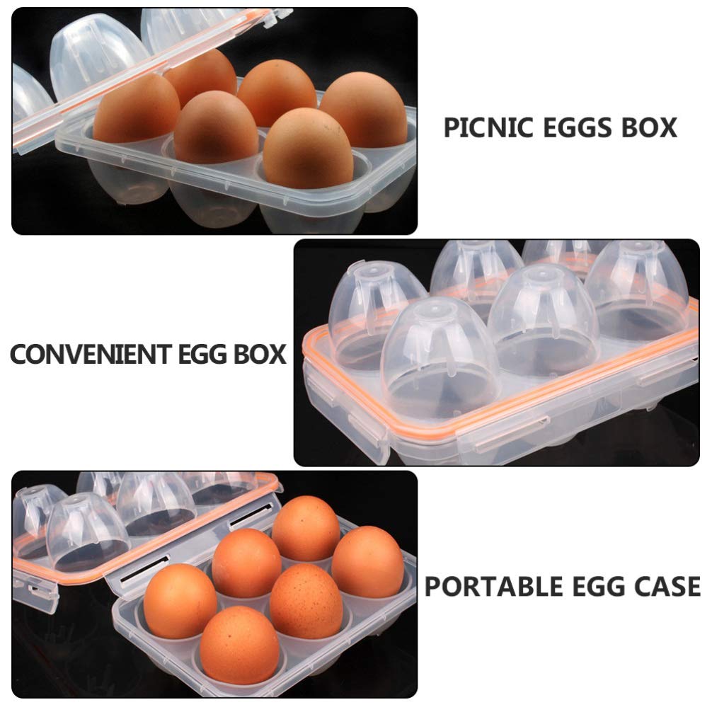 Portable Egg Storage Box - 1PC Silicone Egg Holder for Refrigerator & Outdoor Camping | Deviled Egg Container & Travel Egg Case | Perfect for Picnics, BBQs, and Kitchen Organization